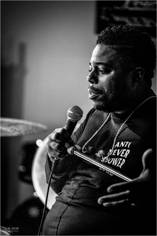 Drum Clinic mit Aaron Spears 31.10.2019 – Bild 33 von 54