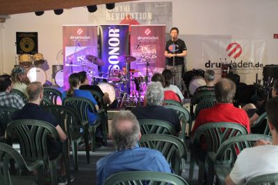 Drum Clinic mit Rene Creemers 25.05.2018 – Bild 3 von 20