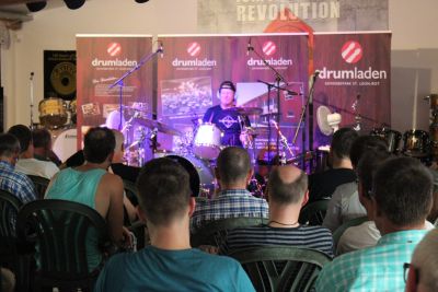 Drum Clinic mit Gregg Bissonette 02.08.2018 – Bild 6 von 18
