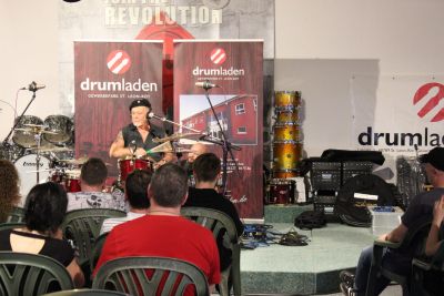 Drum Clinic mit Armin Rühl 25.04.2019 – Bild 13 von 17