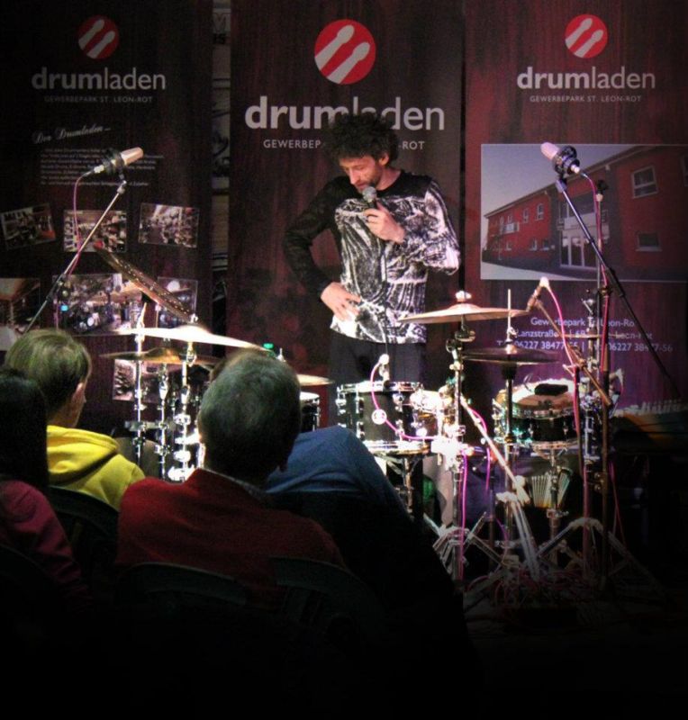 Drum Clinic mit Jojo Mayer 2011 – Bild 2 von 17