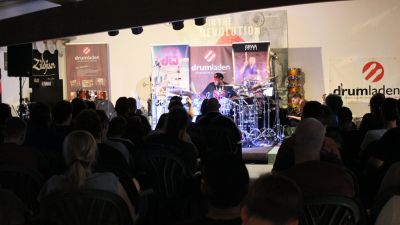Drum Clinic mit Eric Moore 17.09.2019 – Bild 44 von 46