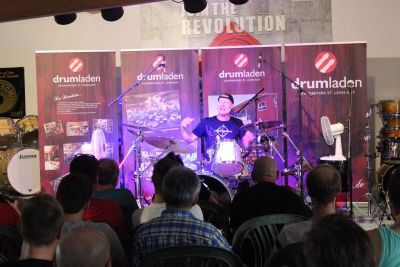 Drum Clinic mit Gregg Bissonette 02.08.2018 – Bild 7 von 18