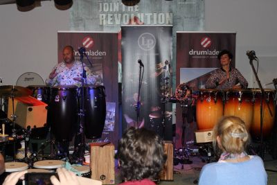 Percussion Clinic mit Anouk & Martin Verdonk 10.11.2016 – Bild 5 von 8