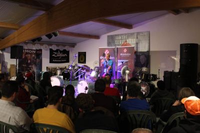 Drum Clinic mit Gregg Bissonette 19.11.2015 – Bild 8 von 24