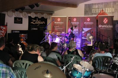 Drum Clinic mit Gregg Bissonette 02.08.2018 – Bild 12 von 18
