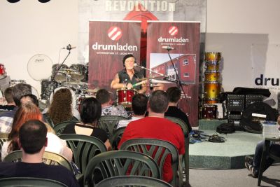 Drum Clinic mit Armin Rühl 25.04.2019 – Bild 12 von 17