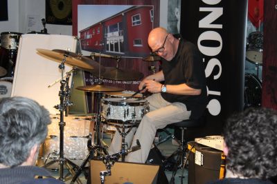 Drum Clinic mit Adam Nussbaum 21.02.2015 – Bild 11 von 17