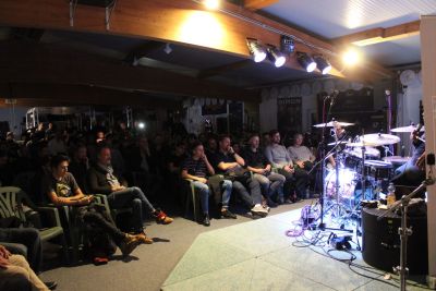 Drum Clinic mit Aaron Spears 31.10.2019 – Bild 5 von 54