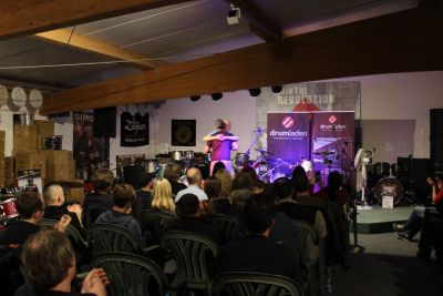 Drum Clinic mit Gregg Bissonette 19.11.2015 – Bild 12 von 24