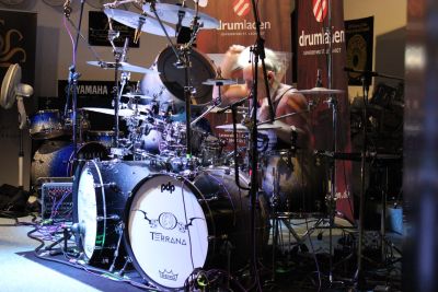 Drum Clinic mit Mike Terrana 29.03.2019 – Bild 10 von 15