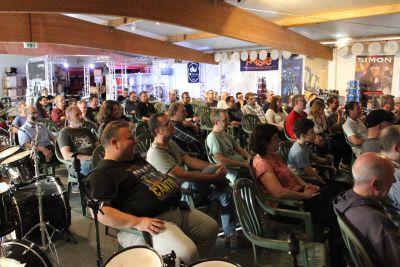 Drum Clinic mit Armin Rühl 25.04.2019 – Bild 6 von 17