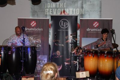Percussion Clinic mit Anouk & Martin Verdonk 10.11.2016 – Bild 2 von 8