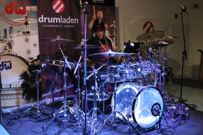 Drum Clinic mit Eric Moore 17.09.2019 – Bild 42 von 46