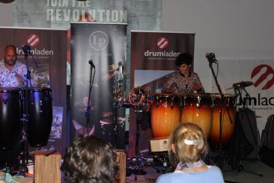 Percussion Clinic mit Anouk & Martin Verdonk 10.11.2016 – Bild 8 von 8