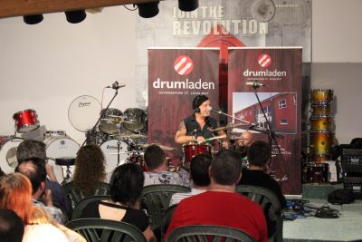 Drum Clinic mit Armin Rühl 25.04.2019 – Bild 14 von 17