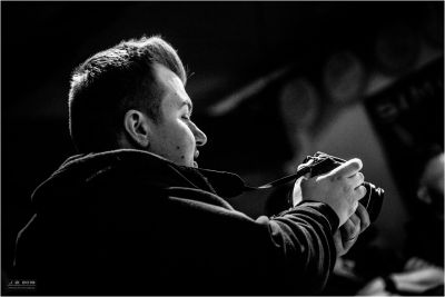 Drum Clinic mit Aaron Spears 31.10.2019 – Bild 39 von 54