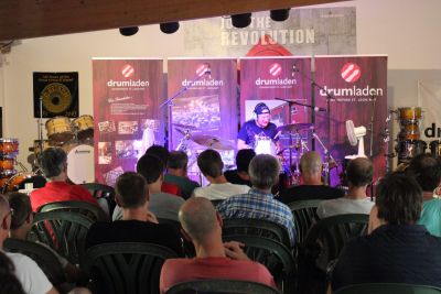 Drum Clinic mit Gregg Bissonette 02.08.2018 – Bild 4 von 18