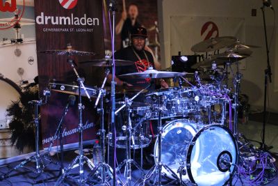 Drum Clinic mit Eric Moore 17.09.2019 – Bild 43 von 46