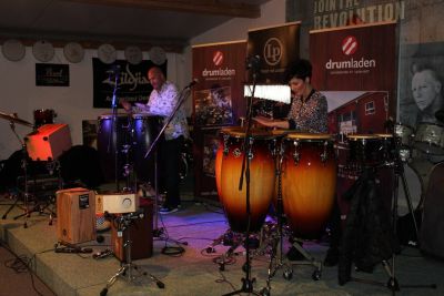 Percussion Clinic mit Anouk & Martin Verdonk 10.11.2016 – Bild 3 von 8