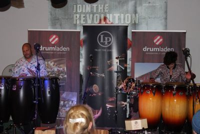 Percussion Clinic mit Anouk & Martin Verdonk 10.11.2016 – Bild 4 von 8