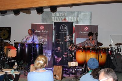 Percussion Clinic mit Anouk & Martin Verdonk 10.11.2016 – Vorschau
